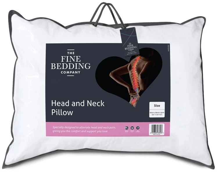 The Fine Bedding Company Head And Neck Pillow 1 The Fine Bedding Company Head And Neck Pillow
