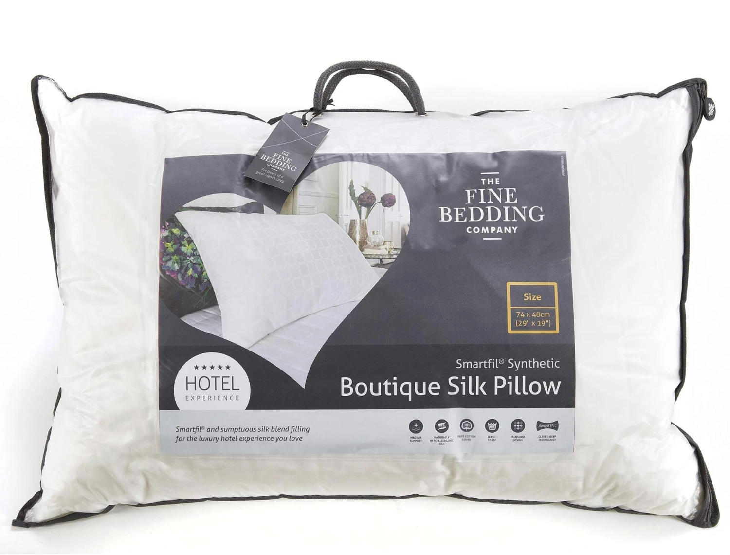 The Fine Bedding Company Boutique Silk Pillow 1 The Fine Bedding Company Boutique Silk Pillow