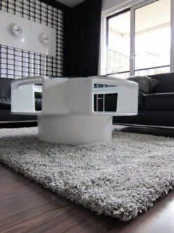 Mastercraft Twilight 039-001/6699 Rug White/Silver -Bedding Series 24324 19873