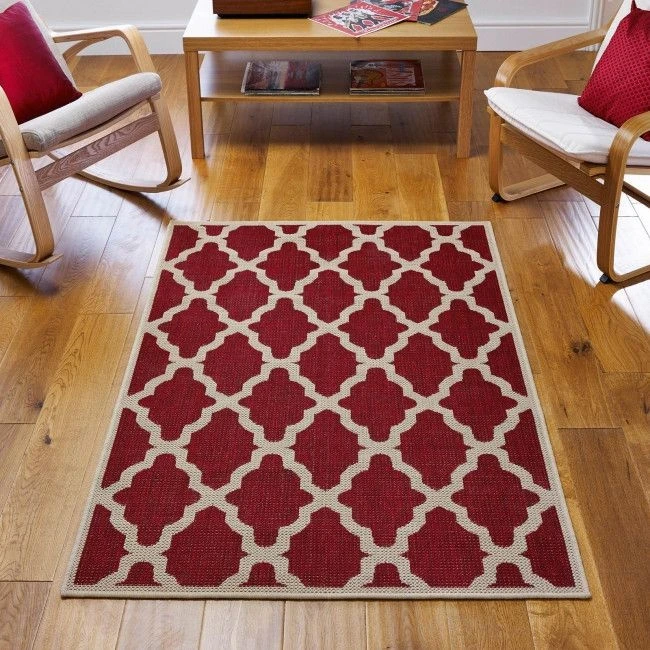 Oriental Weavers Moda Trellis Red Rug 2 Oriental Weavers Moda Trellis Red Rug - Image 2
