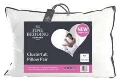 The Fine Bedding Company Clusterfull Pillow Pair