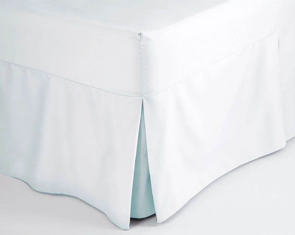 Belledorm 200 Count Platform Valance - Duck Egg 1 Belledorm 200 Count Platform Valance - Duck Egg