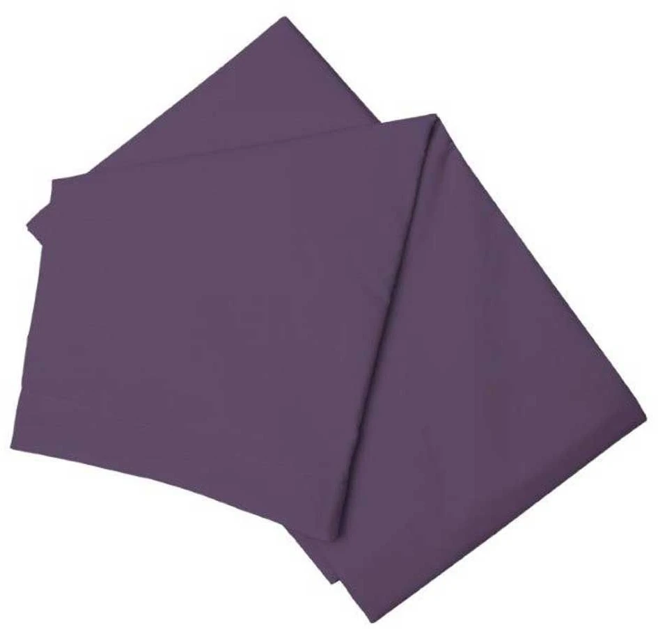 Belledorm 200 Count Flat Sheet - Mauve 1 Belledorm 200 Count Flat Sheet - Mauve