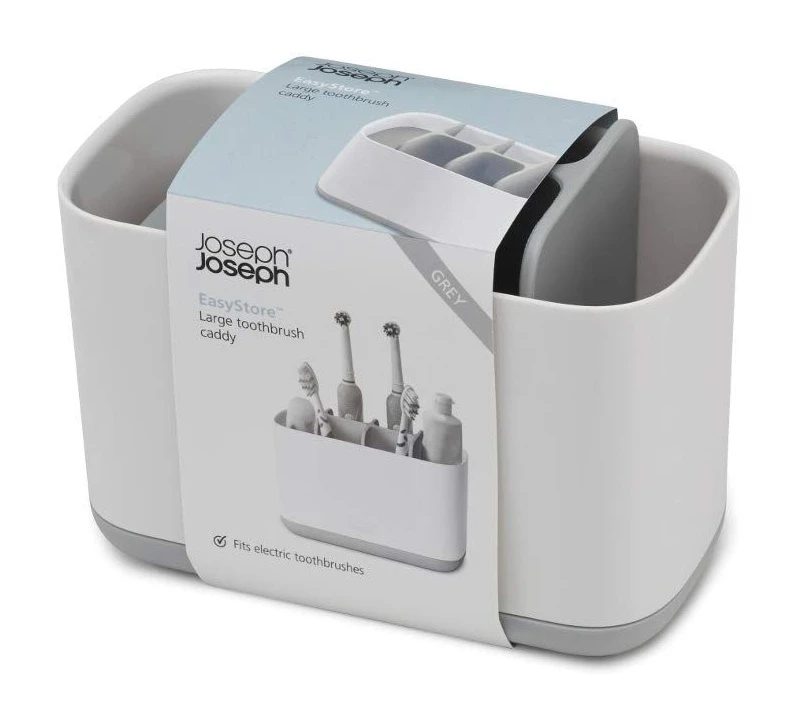 Joseph Joseph Easy-Store Large Toothbrush Caddy 1 Joseph Joseph Easy-Store Large Toothbrush Caddy