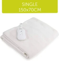 PIFCO PE109 Heated Fitted Under Blanket Cover Single