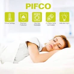 PIFCO PE109 Heated Fitted Under Blanket Cover Single -Bedding Series 33000 16649
