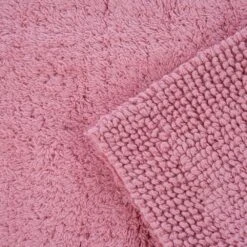 Christy Reversible Pedestal Mat - Blush -Bedding Series 36193 14465