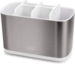 Joseph Joseph Large Steel Toothbrush Caddy