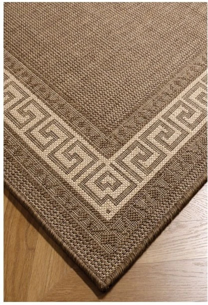 Oriental Weavers Greek Key Flatweave Brown Rug 2 Oriental Weavers Greek Key Flatweave Brown Rug - Image 2
