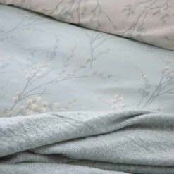 Laura Ashley Pussy Willow Duck Egg Duvet Set -Bedding Series 44307 6141