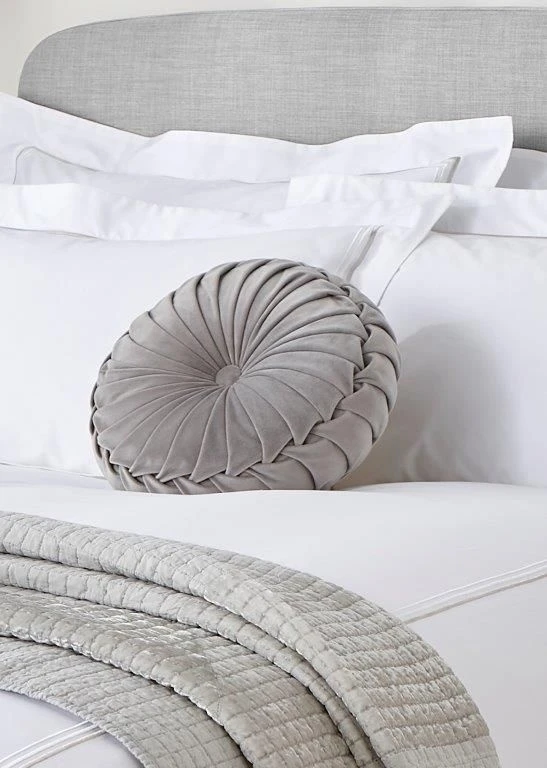 Laura Ashley Rosanna Steel Cushion 2 Laura Ashley Rosanna Steel Cushion - Image 2