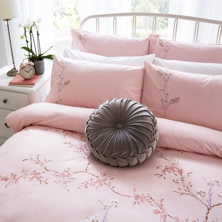 Laura Ashley Rosanna Steel Cushion 3 Laura Ashley Rosanna Steel Cushion - Image 3