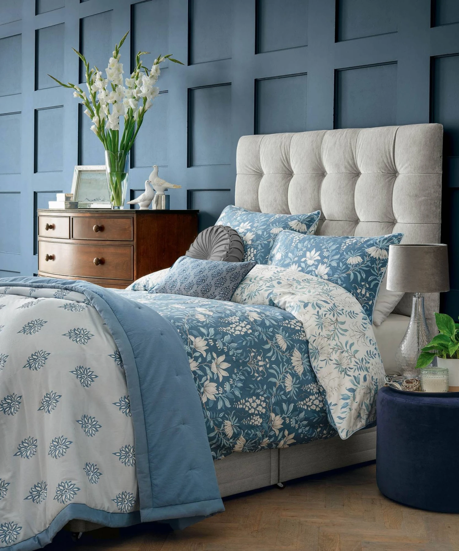 Laura Ashley Parterre Seaspray Duvet Set 1 Laura Ashley Parterre Seaspray Duvet Set