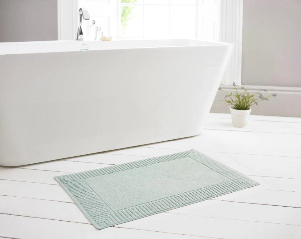 Deyongs Bliss Terry Bath Mat Spearmint 1 Deyongs Bliss Terry Bath Mat Spearmint