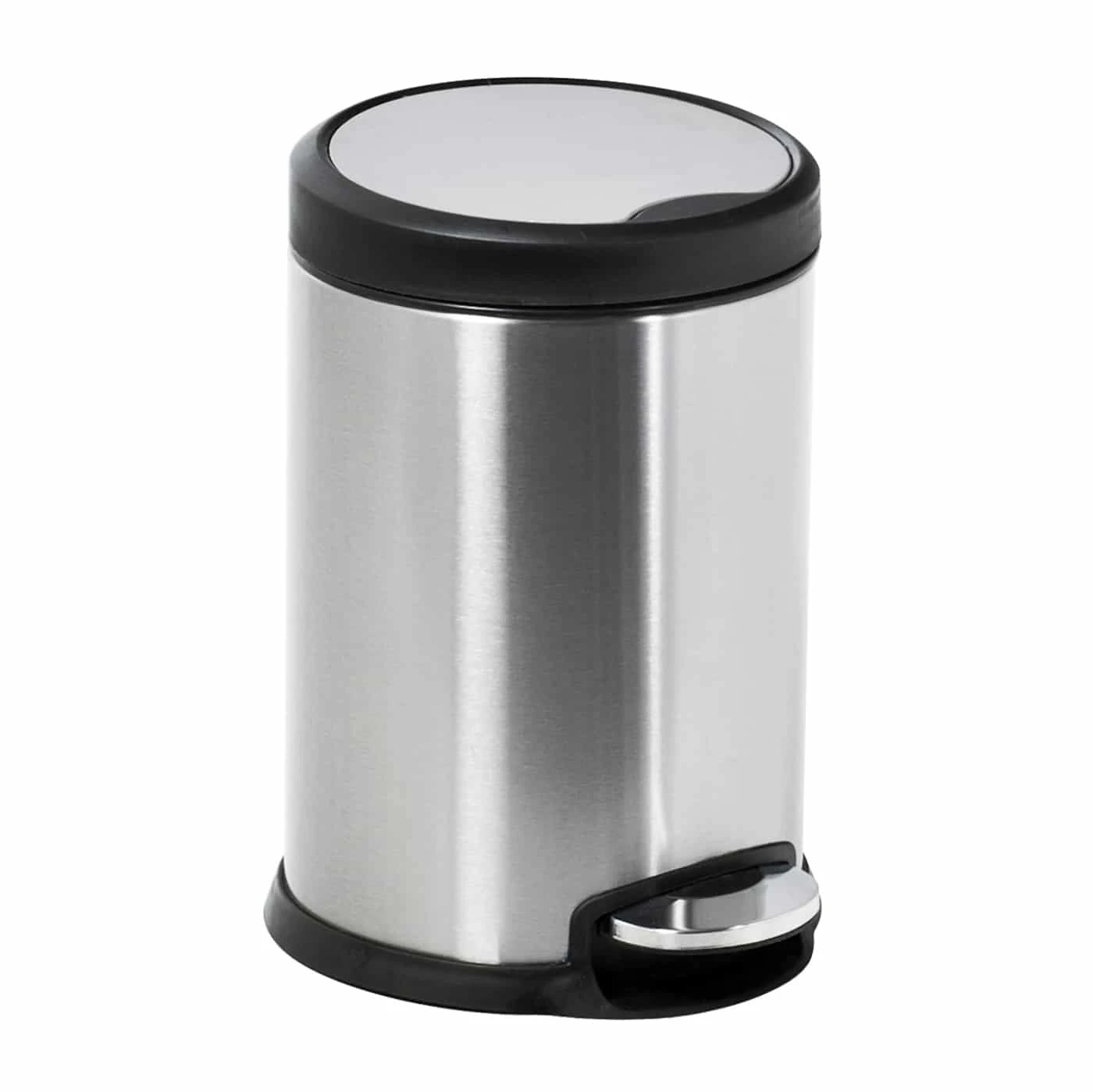 Showerdrape Aero Stainless Steel Satin 3Ltr Pedal Bin 1 Showerdrape Aero Stainless Steel Satin 3Ltr Pedal Bin