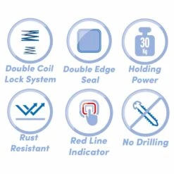 Showerdrape Pushloc Corner Basket 5 Showerdrape Pushloc Corner Basket -Bedding Series 50132 33600