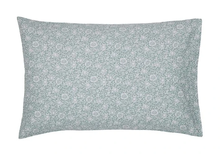 Morris & Co Strawberry Thief Pink Standard Pillowcase Pair 1 Morris & Co Strawberry Thief Pink Standard Pillowcase Pair