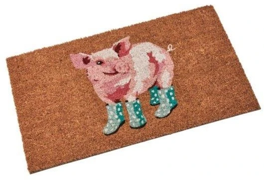 Smart Garden Pig In Wellies Decoir Mat 45 X 75 Cm 2 Smart Garden Pig In Wellies Decoir Mat 45 X 75 Cm - Image 2