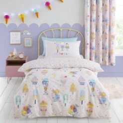 Catherine Lansfield Ice Cream Fundae Kids Duvet Set - Single