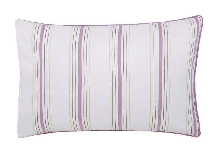 Laura Ashley Gosford Grape Pillowcase Pair 3 Laura Ashley Gosford Grape Pillowcase Pair - Image 3
