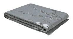 Laura Ashley Pussy Willow Steel Blanket