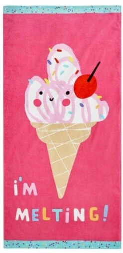 Catherine Lansfield Im Melting Beach Towel