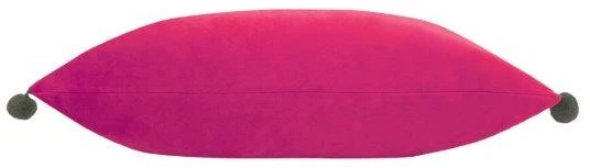 Riva Fiesta Cushion 35x50cm - Magenta Grey 2 Riva Fiesta Cushion 35x50cm - Magenta Grey - Image 2
