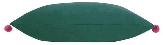 Riva Fiesta Cushion 35x50cm - Teal/Berry 2 Riva Fiesta Cushion 35x50cm - Teal/Berry - Image 2
