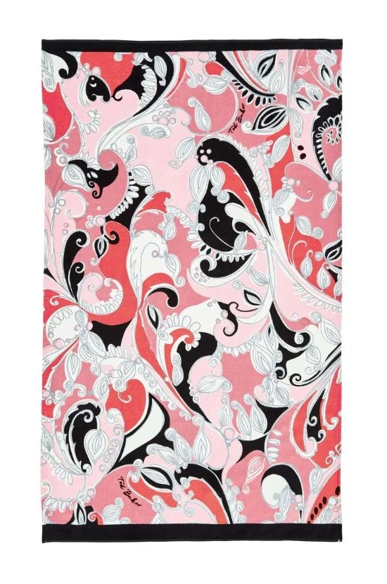 Ted Baker Paisley Pink Beach Towel 1 Ted Baker Paisley Pink Beach Towel