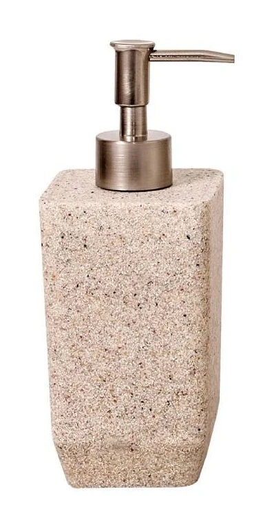 Showerdrape Metro Liquid Soap Dispenser Sand 1 Showerdrape Metro Liquid Soap Dispenser Sand