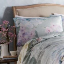 Appletree Hydrangea Seafoam Duvet Cover Set -Bedding Series 54059 24034