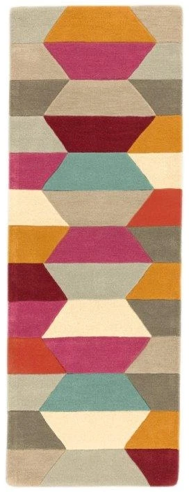 Asiatic Funk Honeycomb 03 Rug - Bright 2 Asiatic Funk Honeycomb 03 Rug - Bright - Image 2
