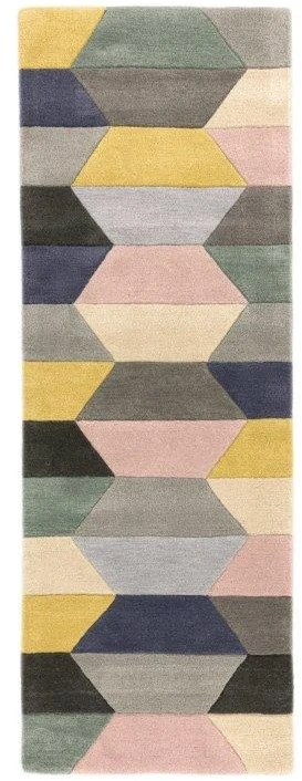 Asiatic Funk Honeycomb 04 Rug - Pastel 2 Asiatic Funk Honeycomb 04 Rug - Pastel - Image 2