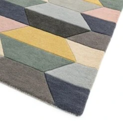 Asiatic Funk Honeycomb 04 Rug - Pastel 7 Asiatic Funk Honeycomb 04 Rug - Pastel -Bedding Series 54142 23630