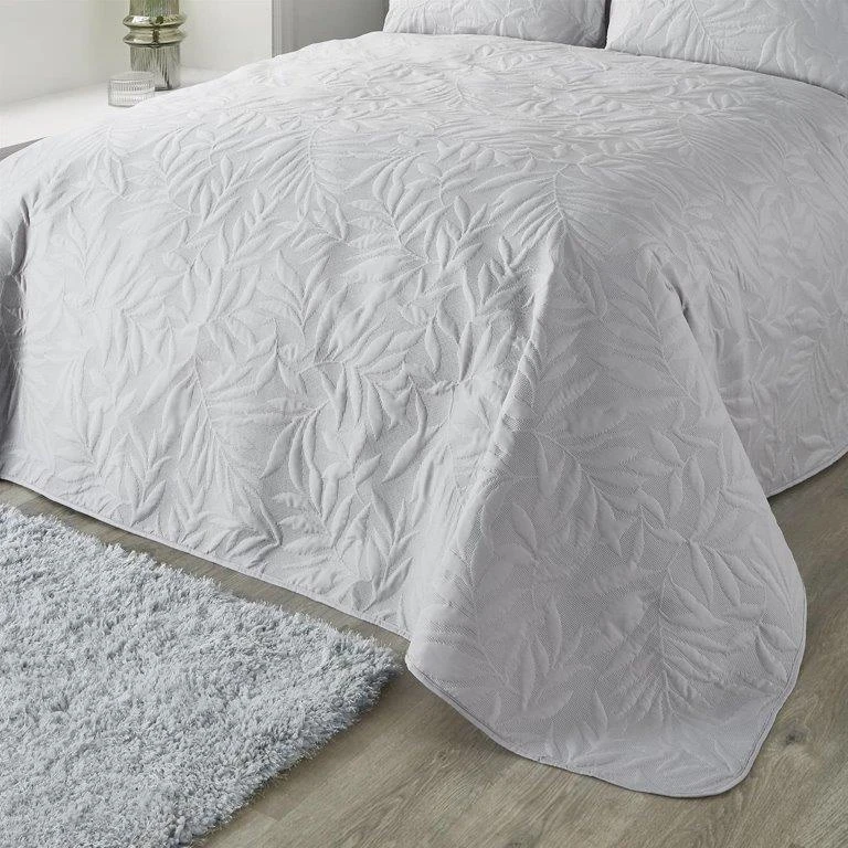 Serene Luana Silver Quilt Duvet Cover Set 1 Serene Luana Silver Quilt Duvet Cover Set