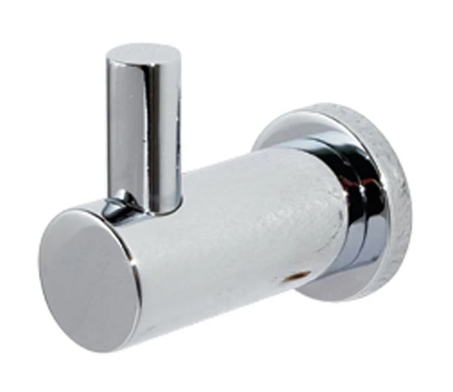 Showerdrape Infinity Single Robe Hook - Chrome 1 Showerdrape Infinity Single Robe Hook - Chrome